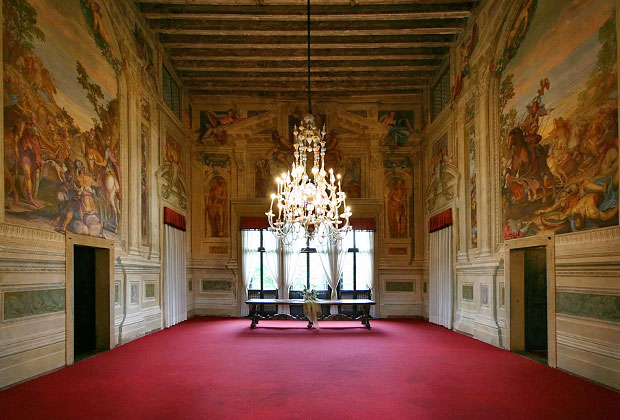 Salone Centrale Villa veneta